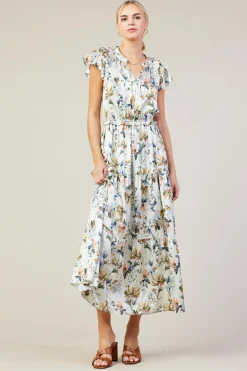Amani Floral Print Sleeveless Maxi Dress*SKIES ARE BLUE Discount