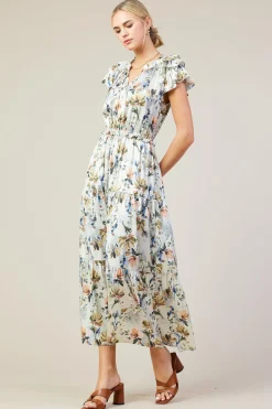 Amani Floral Print Sleeveless Maxi Dress*SKIES ARE BLUE Discount