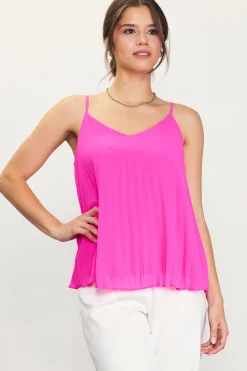Back Strap Detail Pleated Cami*SKIES ARE BLUE Sale