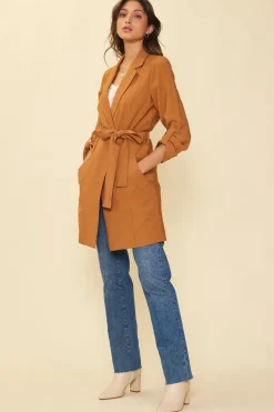 Belted Trench Coat*SKIES ARE BLUE Outlet