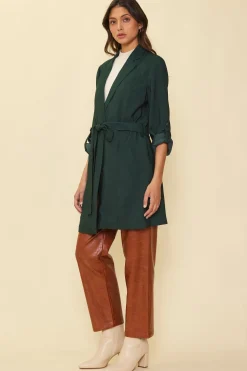 Belted Trench Coat*SKIES ARE BLUE Discount