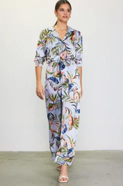 Bianca Floral Print Elastic Waistband Pants*SKIES ARE BLUE Sale