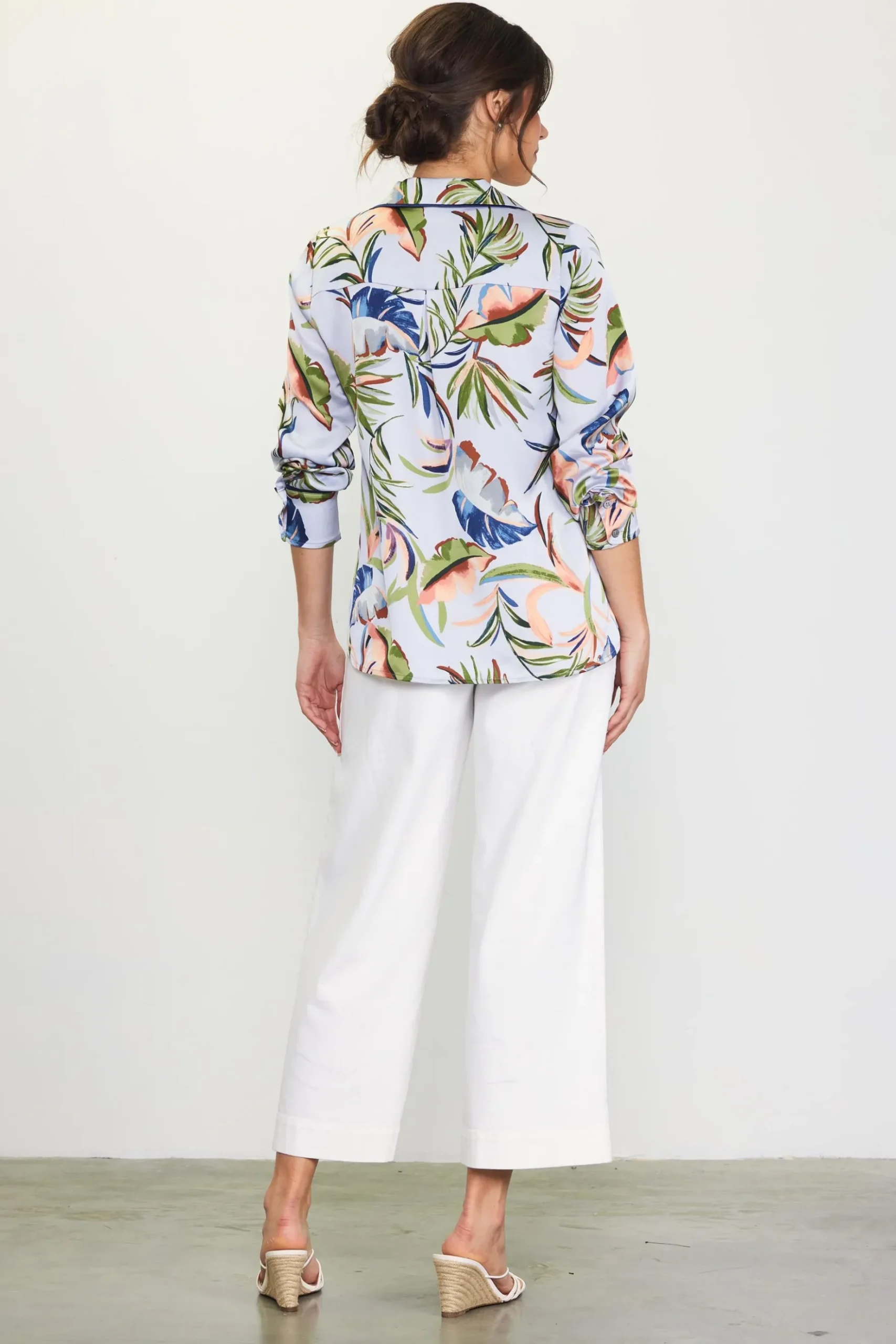 Bianca Floral Print Longsleeve Blouse*SKIES ARE BLUE Online