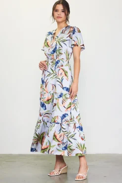 Bianca Floral Spring Maxi Dress*SKIES ARE BLUE Hot