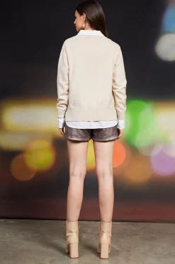 Blair Mixed Media Sweater*SKIES ARE BLUE Online