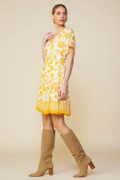 Border Print Mini Dress*SKIES ARE BLUE Online