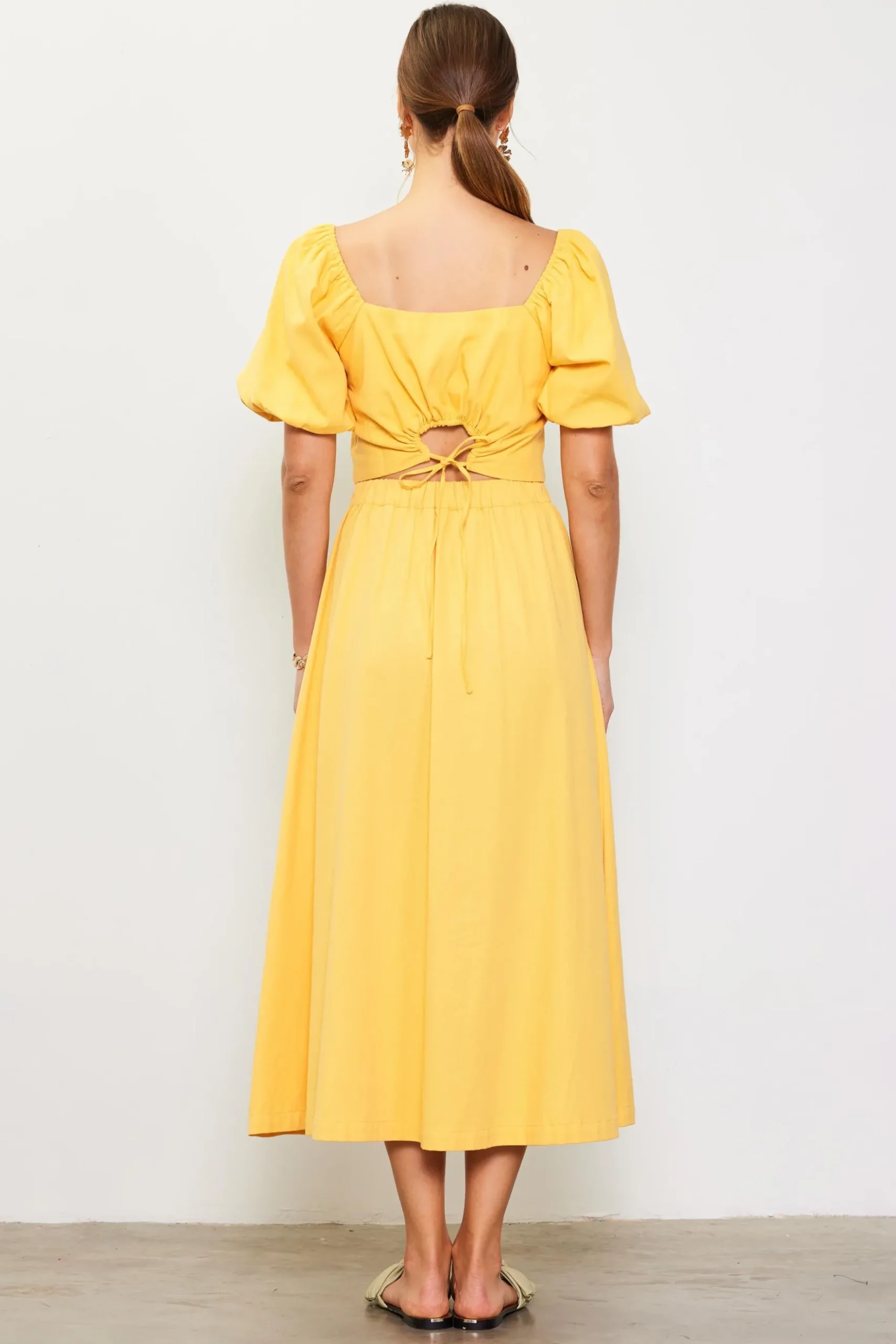 Button Down Maxi Skirt*SKIES ARE BLUE Sale
