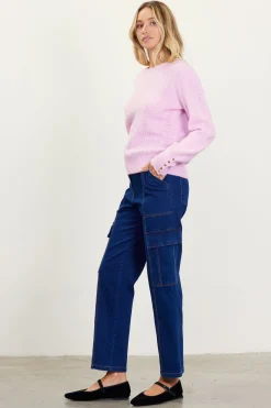 Cable Knit Sweater*SKIES ARE BLUE Clearance