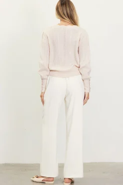 Cable Knit Sweater*SKIES ARE BLUE Best