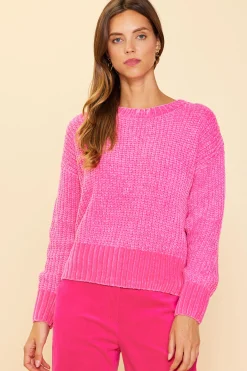 Chenille Knit Sweater*SKIES ARE BLUE Hot