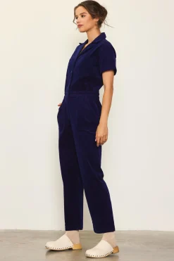 Corduroy Utility Jumpsuit*SKIES ARE BLUE Clearance