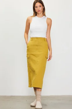 Cotton Twill Cargo Skirt*SKIES ARE BLUE Discount