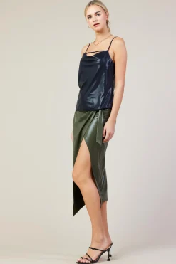 Cowl Neck Tank Top*SKIES ARE BLUE Clearance