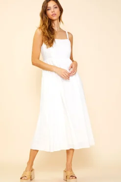 Criss Cross Back Tie Midi Dress*SKIES ARE BLUE Hot