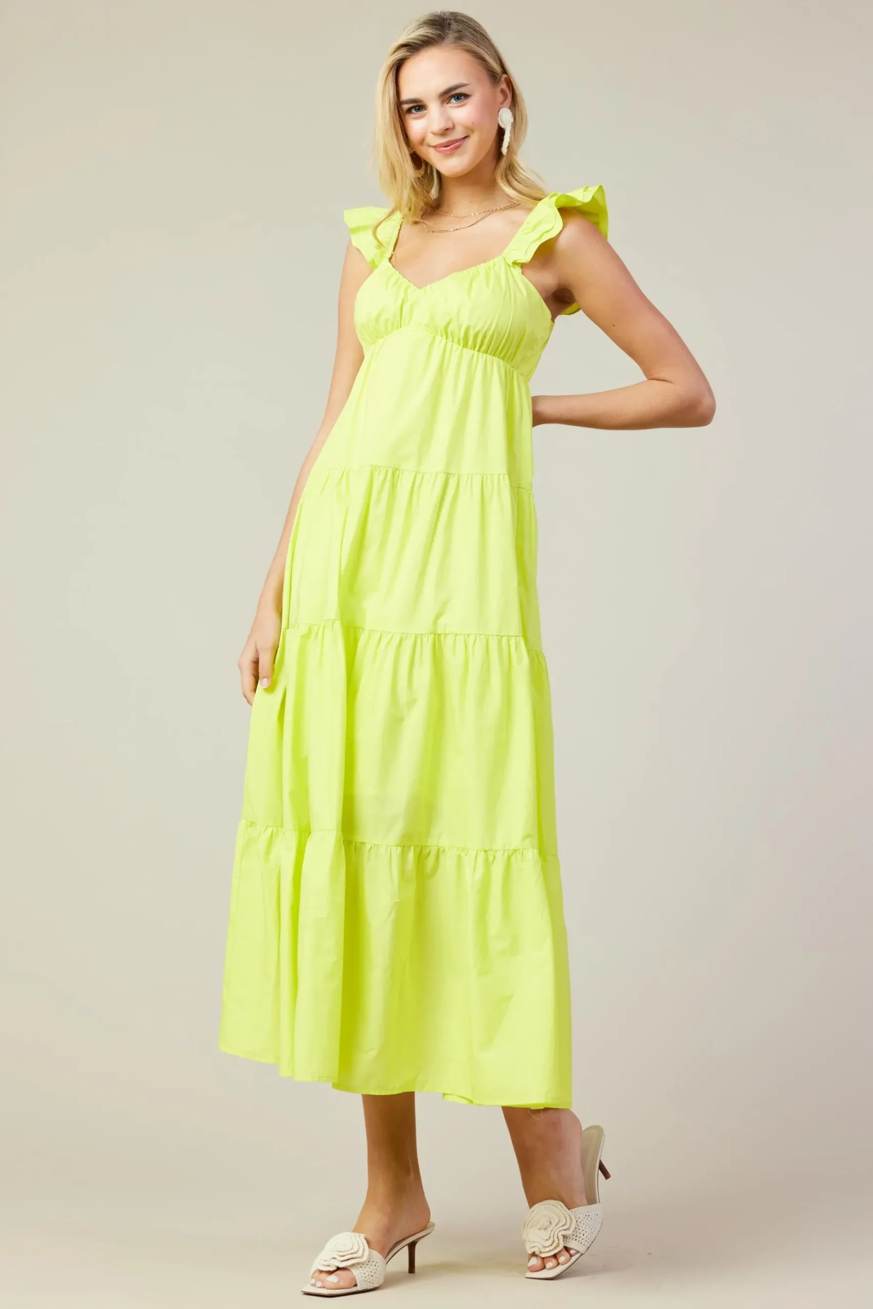 Diana Poplin Maxi Dress*SKIES ARE BLUE Online