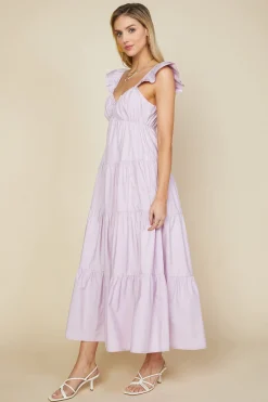 Diana Poplin Maxi Dress*SKIES ARE BLUE Best
