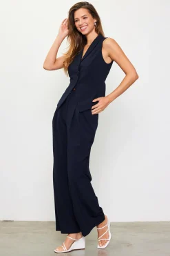 Double Pleated Wide Pants*SKIES ARE BLUE Clearance