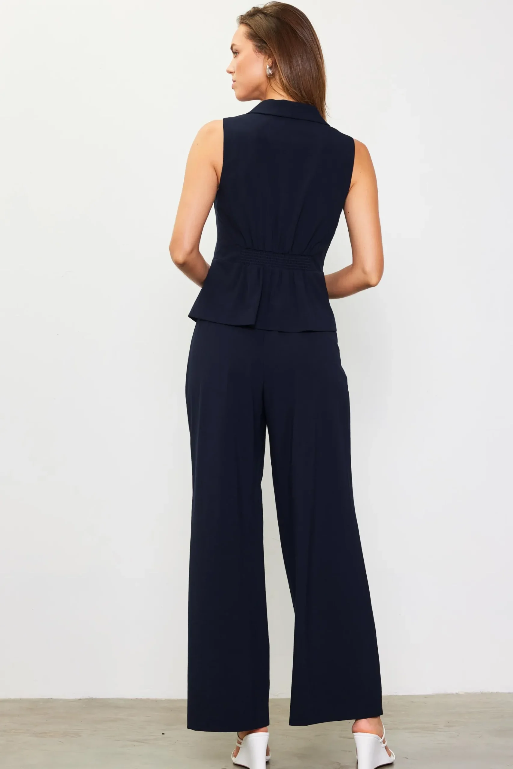 Double Pleated Wide Pants*SKIES ARE BLUE Clearance