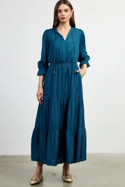 Emery Ruffle Tiered Maxi Dress*SKIES ARE BLUE Outlet