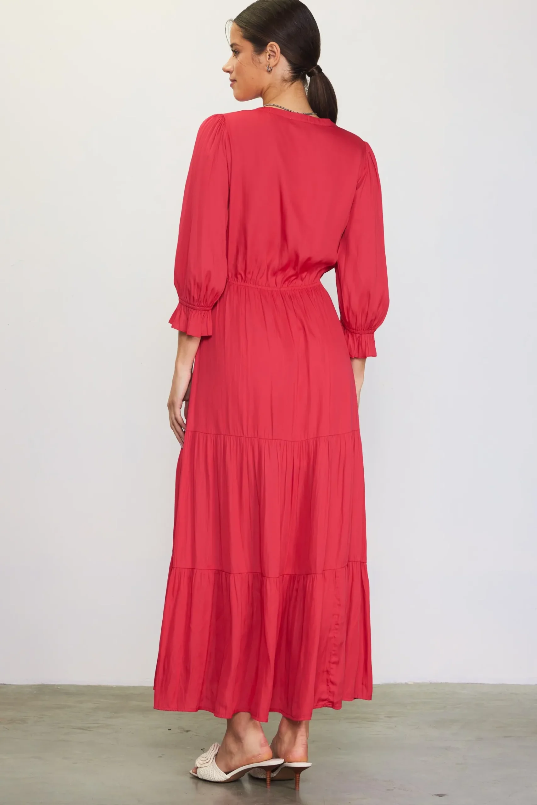 Emery Ruffle Tiered Maxi Dress*SKIES ARE BLUE Best