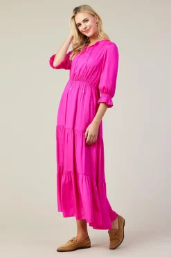 Emery Ruffle Tiered Maxi Dress*SKIES ARE BLUE Outlet