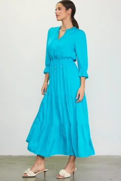 Emery Ruffle Tiered Maxi Dress*SKIES ARE BLUE New