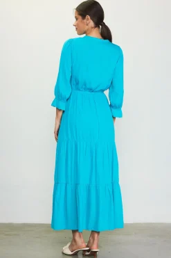 Emery Ruffle Tiered Maxi Dress*SKIES ARE BLUE New