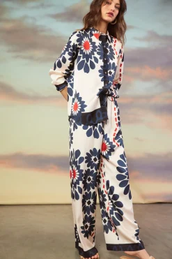 Floral Print Longsleeve Blouse*SKIES ARE BLUE Discount