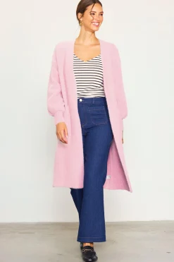 Fuzzy Longsleeve Cardigan*SKIES ARE BLUE Outlet