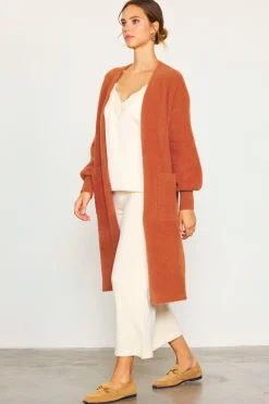 Fuzzy Longsleeve Cardigan*SKIES ARE BLUE Sale
