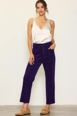 High Waisted Corduroy Pants*SKIES ARE BLUE Best