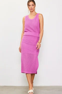 Knit Sleeveless Top*SKIES ARE BLUE Clearance