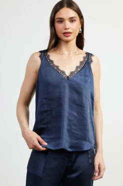 Lace Trim Cami Top*SKIES ARE BLUE