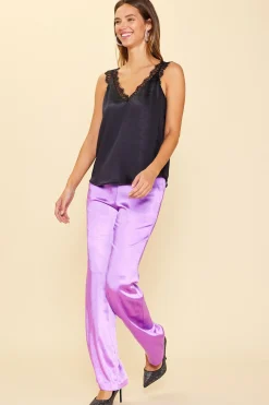 Lace Trim Cami Top*SKIES ARE BLUE Discount
