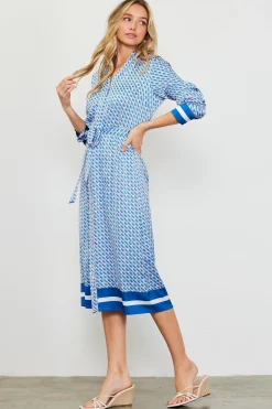 Livia Bandana Print Shirt Dress*SKIES ARE BLUE Discount