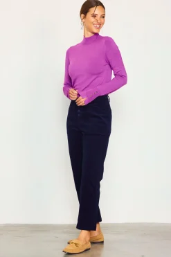 Longsleeve Mock Neck Sweater*SKIES ARE BLUE Outlet