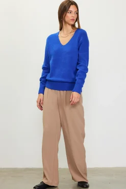 Longsleeve V Neck Sweater*SKIES ARE BLUE Clearance