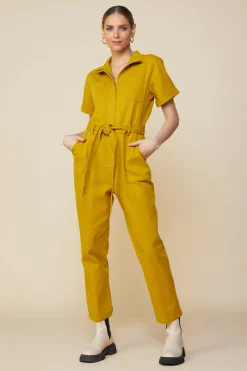 Millie Utility Zip Jumpsuit*SKIES ARE BLUE New
