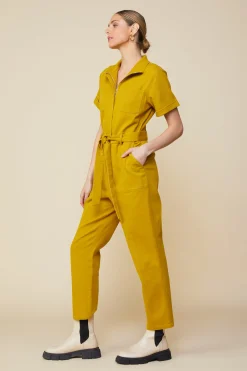 Millie Utility Zip Jumpsuit*SKIES ARE BLUE New