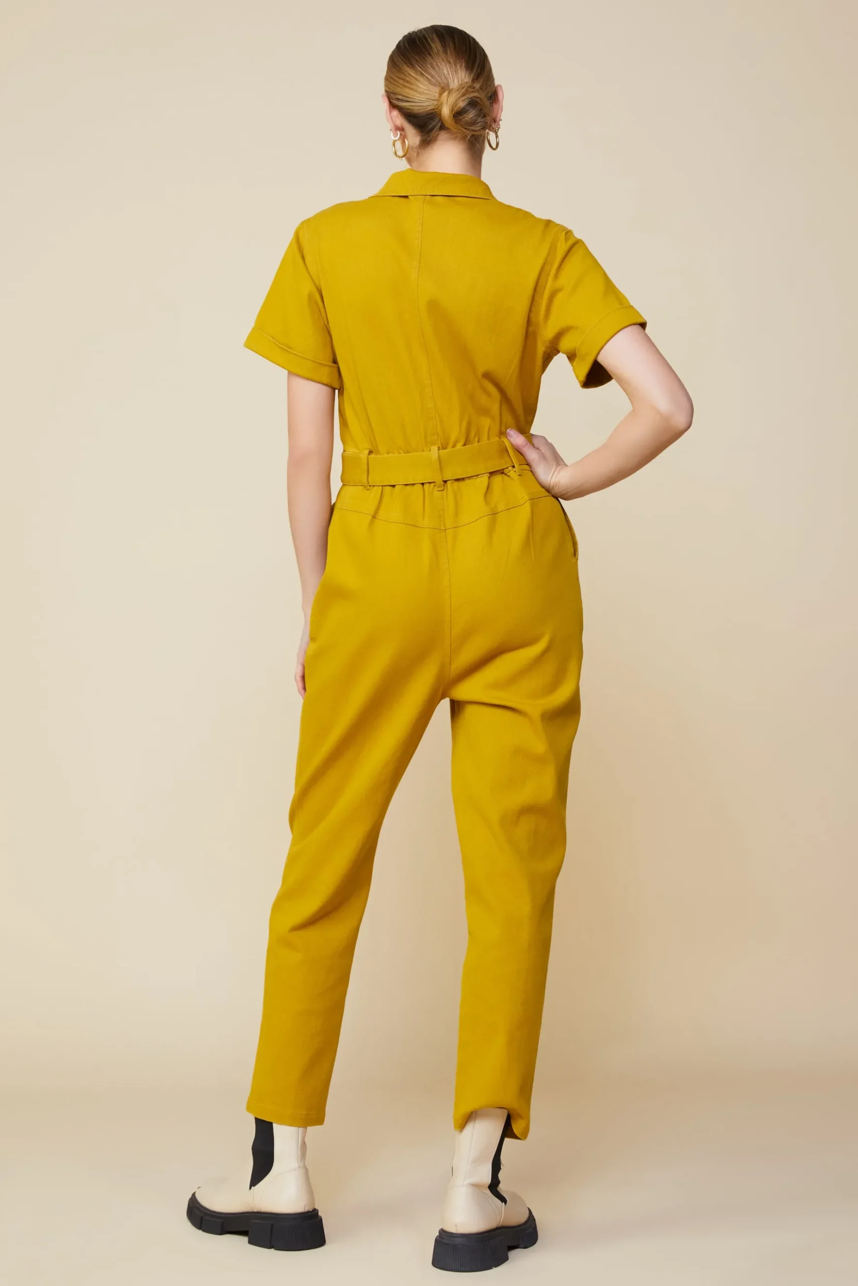 Millie Utility Zip Jumpsuit*SKIES ARE BLUE New