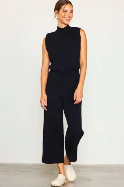 Mock Neck Sleeveless Knit Top*SKIES ARE BLUE Online