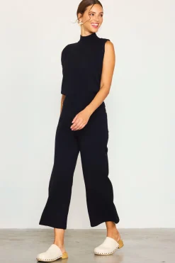 Mock Neck Sleeveless Knit Top*SKIES ARE BLUE Online