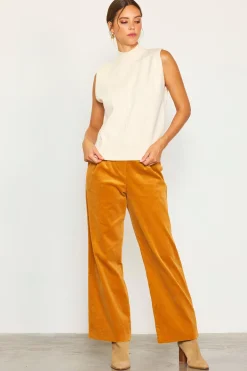 Mock Neck Sleeveless Knit Top*SKIES ARE BLUE Discount