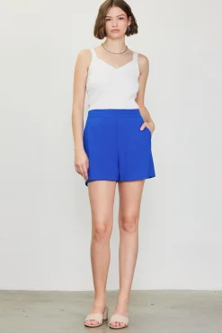 Neon Structured Shorts*SKIES ARE BLUE Discount