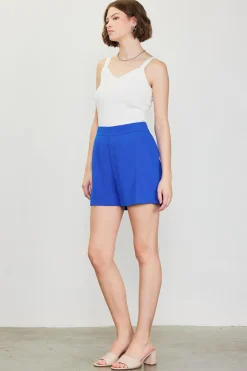 Neon Structured Shorts*SKIES ARE BLUE Discount