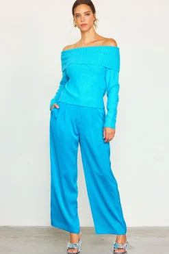 Off Shoulder Sweater*SKIES ARE BLUE Best