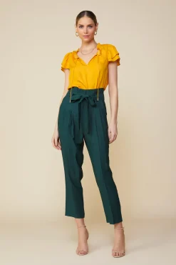 Paper Bag Belted Pants*SKIES ARE BLUE
