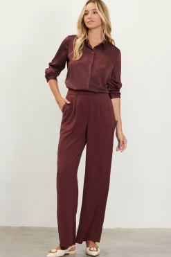 Pintuck Wide Leg Trousers*SKIES ARE BLUE Online