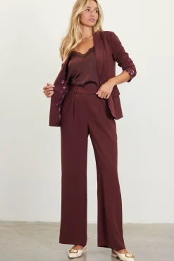 Pintuck Wide Leg Trousers*SKIES ARE BLUE Online