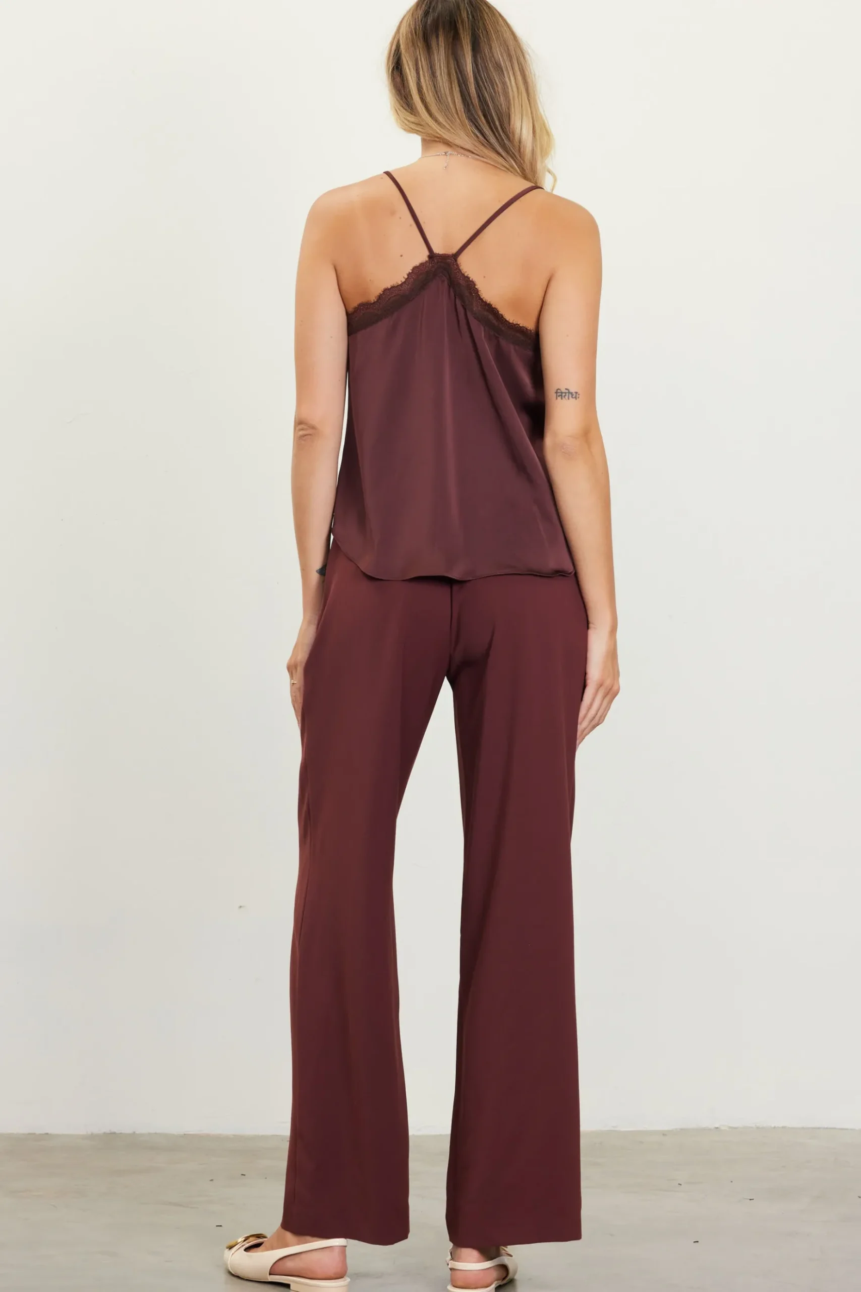 Pintuck Wide Leg Trousers*SKIES ARE BLUE Online